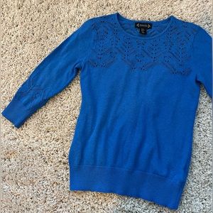 Nanette Lepore Women’s Blue Lightweight Sweater, Size XS, Like New